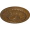 Ekena Millwork Oslo Ceiling Medallion (Fits Canopies up to 7 5/8"), 38 3/8"OD x 2 7/8"P, Smokey Topaz Crackle CM38OSSTC - alternate 4